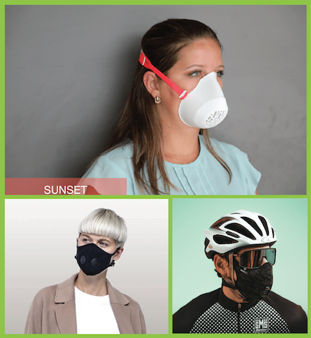 Les cyclistes et la pollution